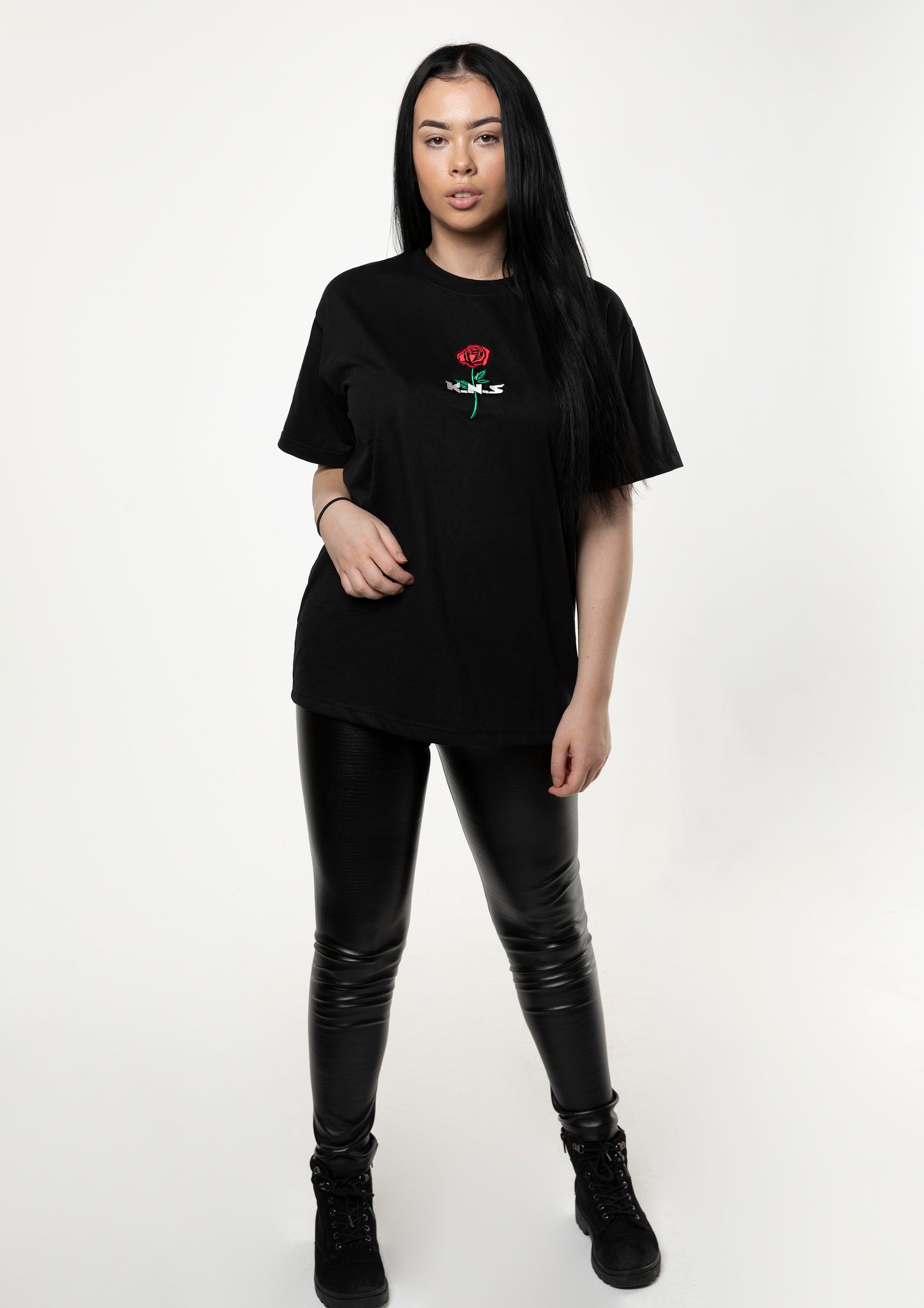 Oversize Rose T-shirt
